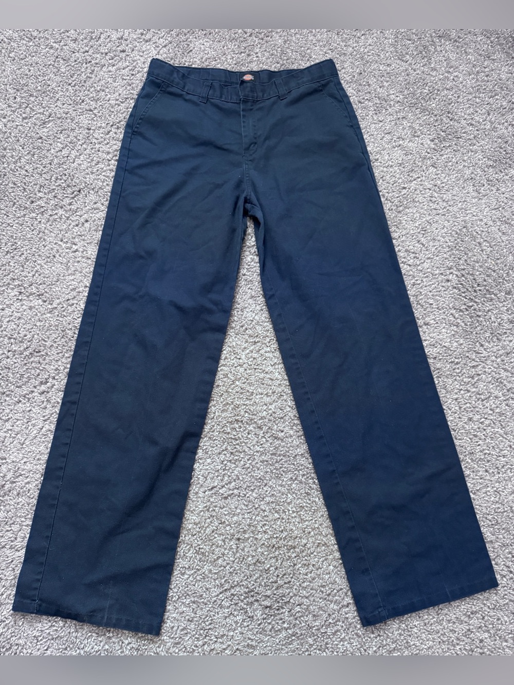Dickies Navy Straight-Leg Chinos